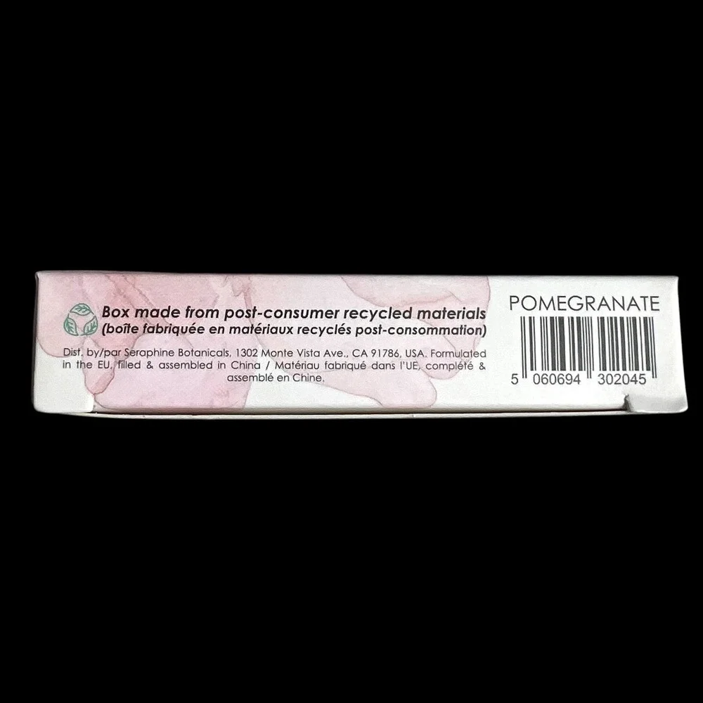 Seraphine Botanicals Tea + Rose Streak-Free Satin Blush Pomegranate 10g‎ New